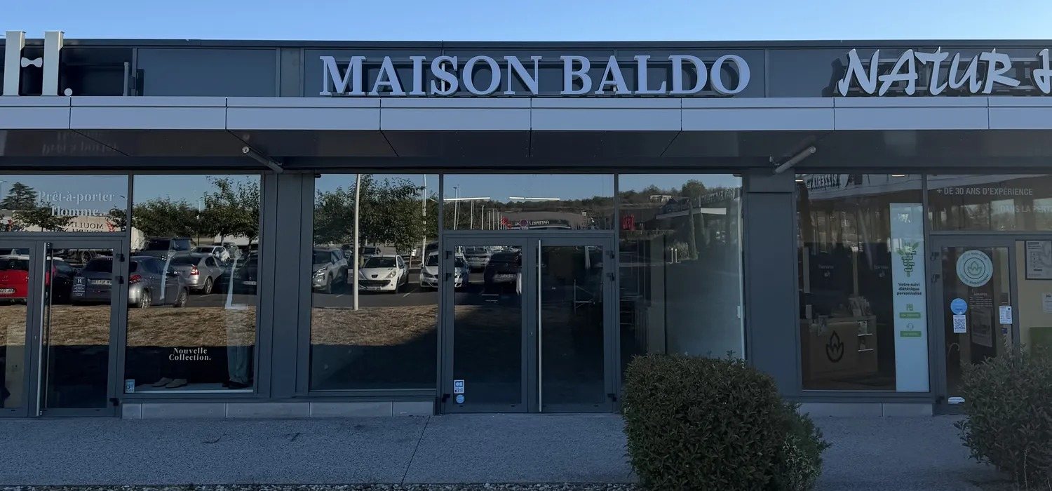 Façade de la boutique Maison Baldo à Andrézieux-Bouthéon